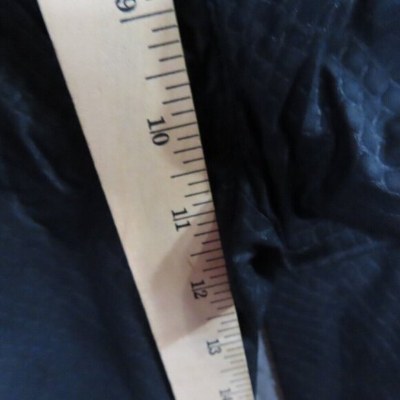 Anatomie Dominica Snake Embossed Slit Ankle Pant Large Black NEW $348 - Picture 9 of 13